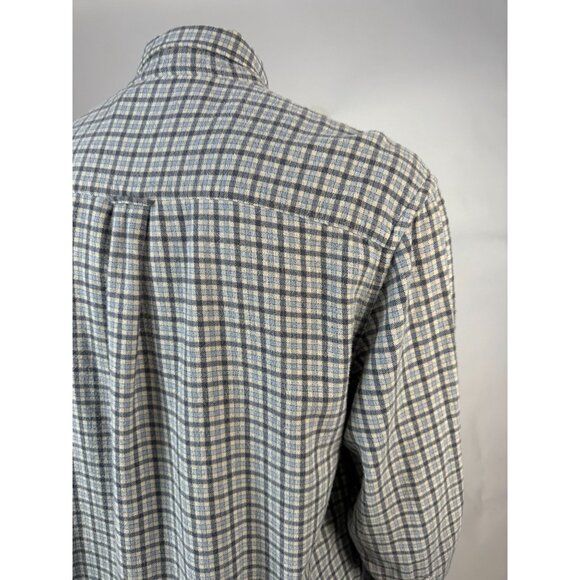 Roundtree & Yorke Authentic Portuguese Flannel Men’s Plaid Button-Down Shirt L - Picture 12 of 16